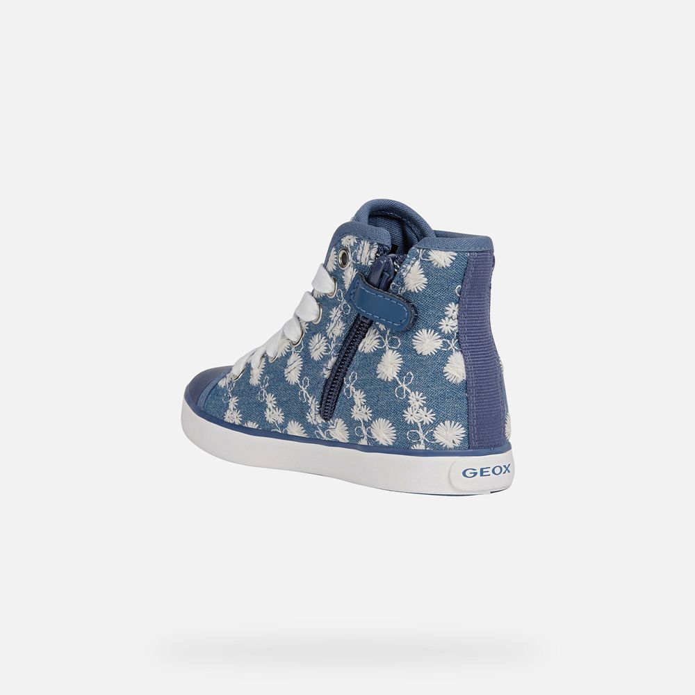 Geox Sneakers Blue Ciak - Geox Girls Shoes - SUKCTE902